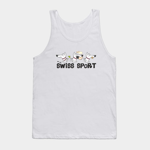 Swiss sport Tank Top by DWG